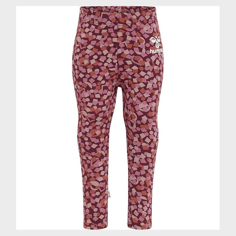 Hummel Leggings - hmlConfetti - Windsor Wine
