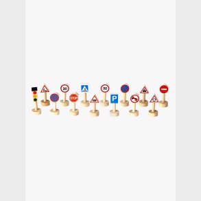Plan Toys Trafikskilt S�t