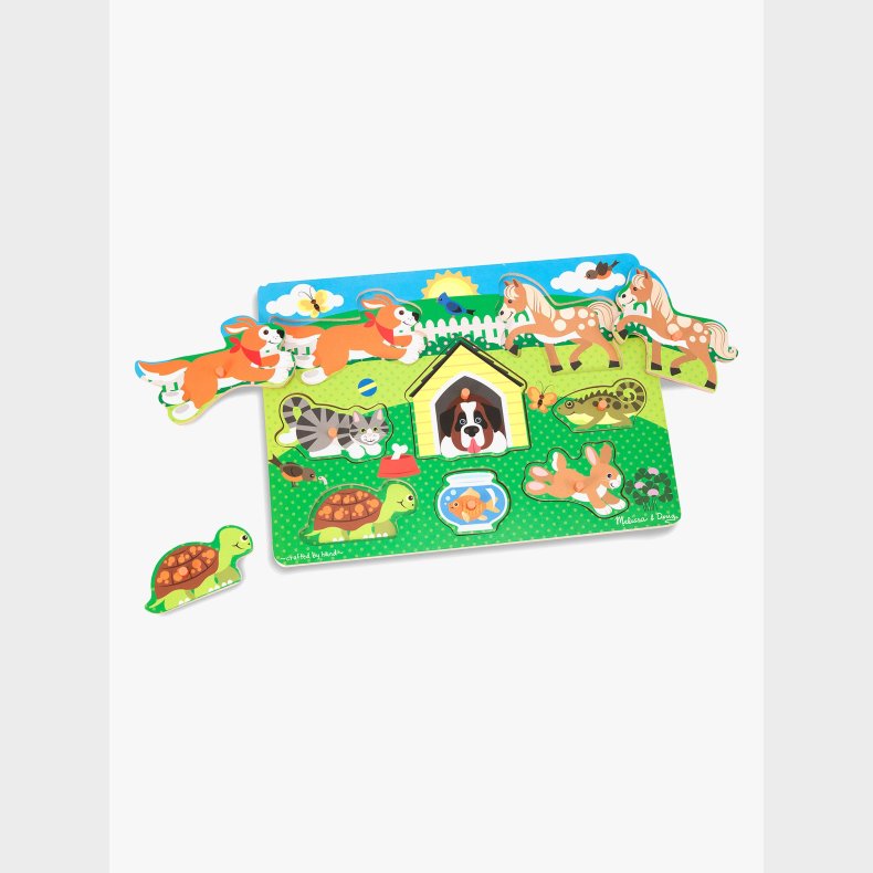 Melissa &  Doug Knoppuslespil K�ledyr 8 Brikker