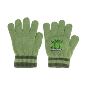 Minecraft vanter til b�rn - lysegr�nne vanter