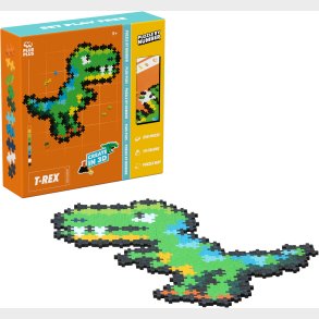 Plus-Plus Puzzle By Number Byggest T-Rex 250 Dele
