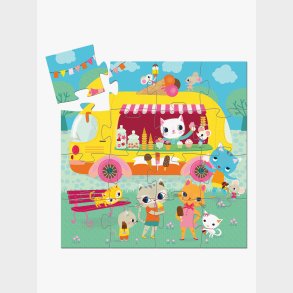 Djeco Puslespil Isvogn 16 Brikker