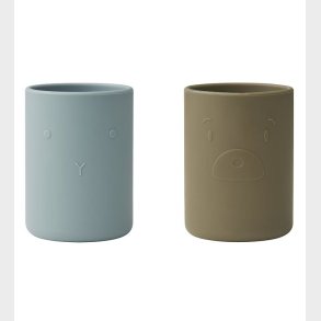 Liewood Kopper - 2-pak - Ethan - Blue Fog/Khaki Mix