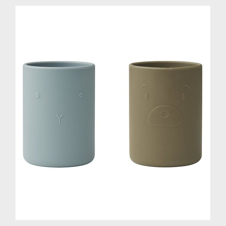 Liewood Kopper - 2-pak - Ethan - Blue Fog/Khaki Mix