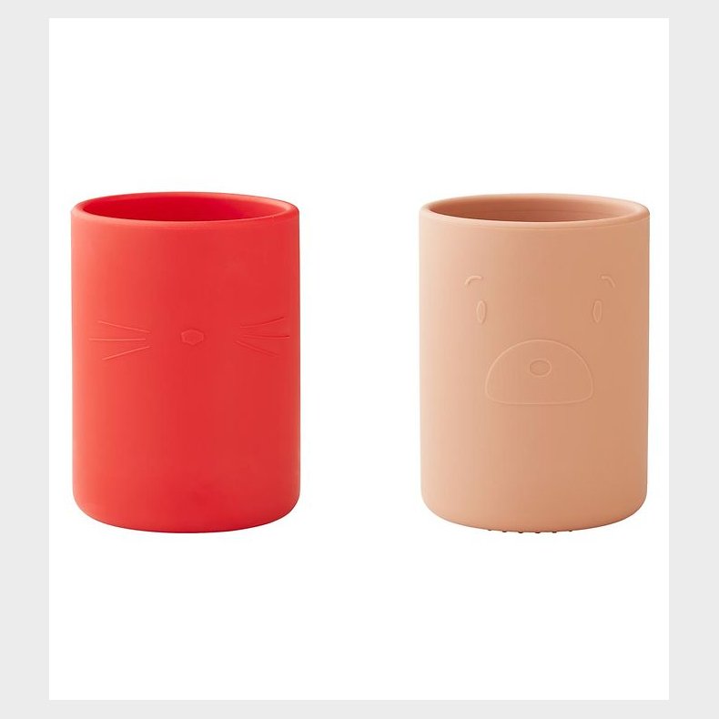 Liewood Kopper - 2-pak - Ethan - Apple Red/Tuscany Rose Mix