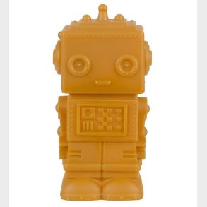 A Little Lovely Company Lampe - 14 cm - Robot - Aztec Gold