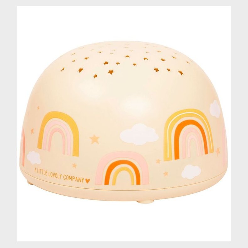 A Little Lovely Company Projekt�rlampe - 14x9 cm - Rainbows