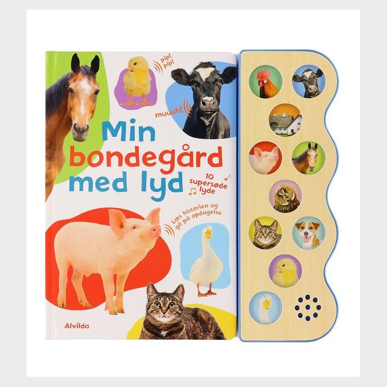Alvilda Bog m. Lyd - Min Bondeg�rd Med Lyd - Dansk