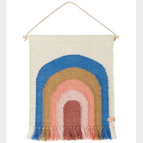 OYOY Vgdekoration - Follow The Rainbow - Blue