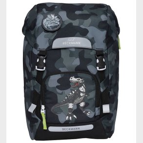 Beckmann Skoletaske - Classic Maxi - Camo Rex