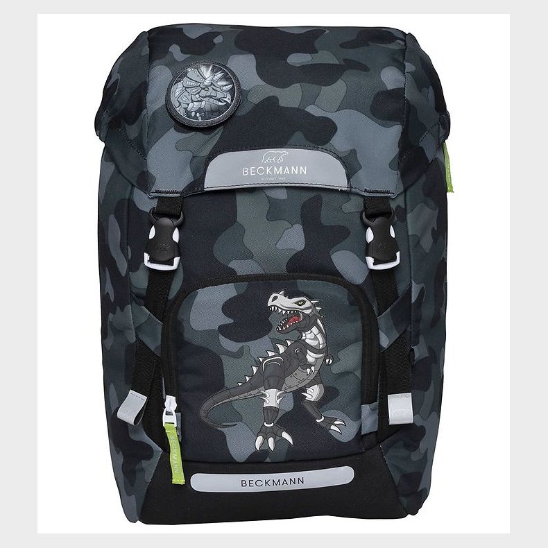 Beckmann Skoletaske - Classic Maxi - Camo Rex
