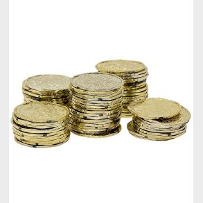 Molly & Rose Udkldningstilbehr - 72 stk - Guldmnter