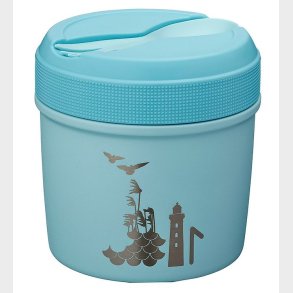 Carl Oscar Termomadkasse - 0,5L - Flow - Blue