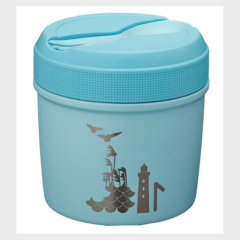 Carl Oscar Termomadkasse - 0,5L - Flow - Blue