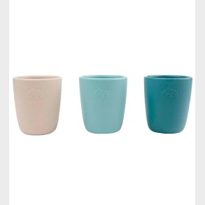 Done by Deer Kopper - 3-pak - Silikone - Blue Mix