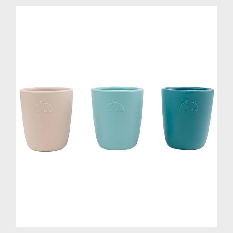 Done by Deer Kopper - 3-pak - Silikone - Blue Mix