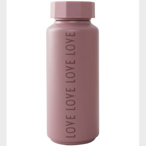 Design Letters Termoflaske - Love - 500ml - Lilla