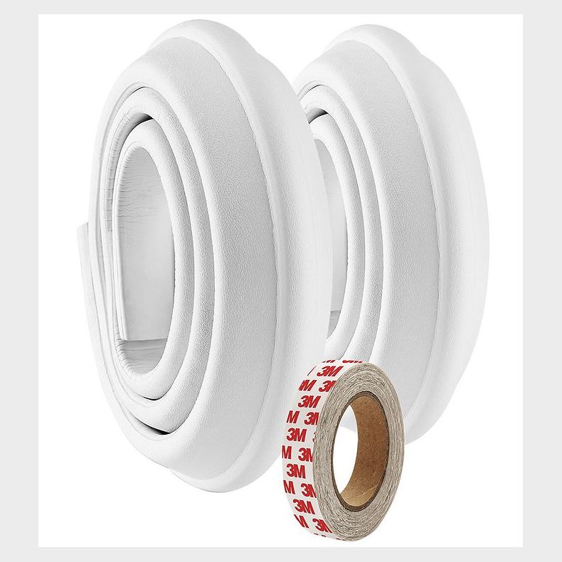 Reer Kantbeskytter - 2x1 m - Hvid