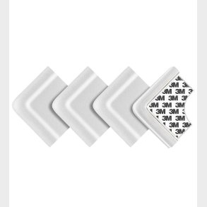 Reer Hjrnebeskytter - 4 stk - Hvid