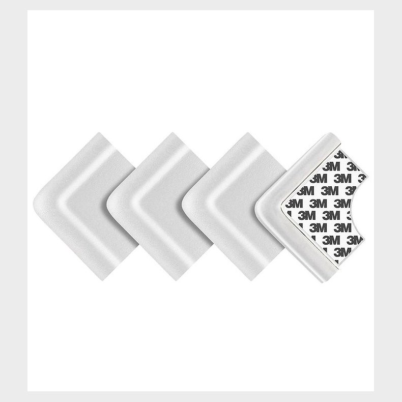 Reer Hjrnebeskytter - 4 stk - Hvid