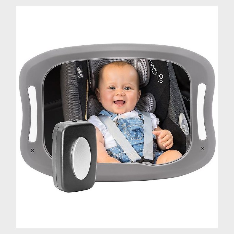 Reer Bilspejl m. Lys