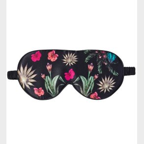 Fan Palm Sovemaske - Silke - Floral Garden Black