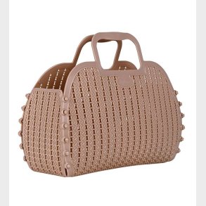 Aykasa Foldekurv - 27x22x12 cm - Mini - Warm Taupe