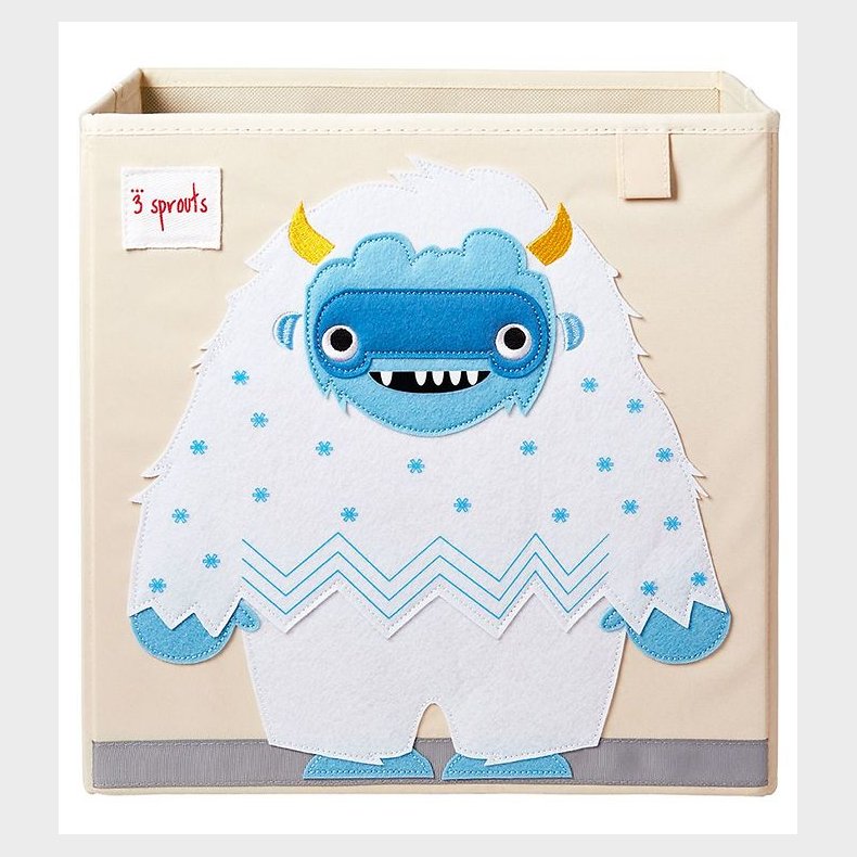 3 Sprouts Opbevaringskasse - 33x33x33 - Den Afskyelige Snemand