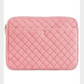 Fan Palm Sleeve - Ouiltet Velour - Rose Velvet