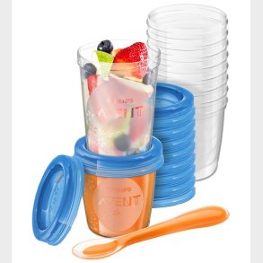 Philips Avent Kopper m. Beholdere - Hvid/Bl