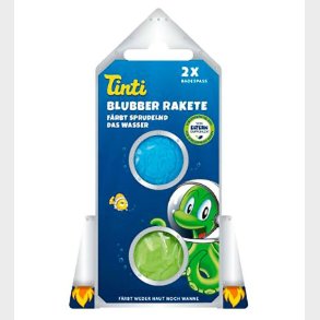 Tinti Baderaket - 2-Pak - Grn og Bl