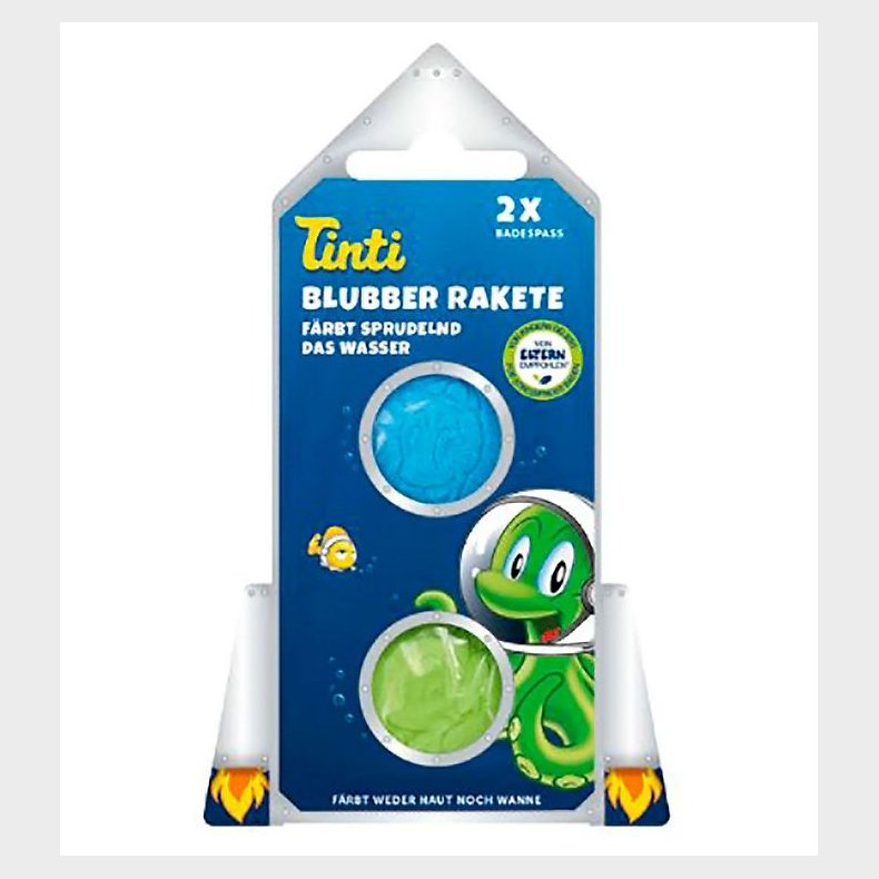 Tinti Baderaket - 2-Pak - Grn og Bl