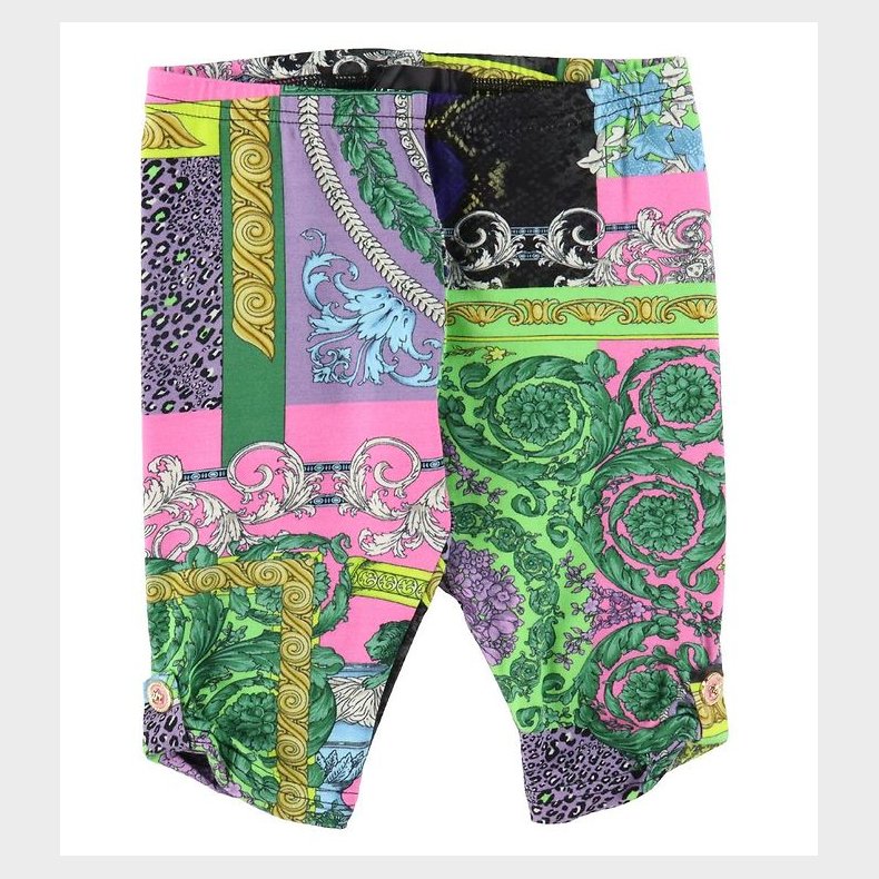 Versace Leggings - 3/4 - Multifarvet