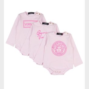 Versace Gaveske - Bodyer l/ - 3-pak - Lyserd