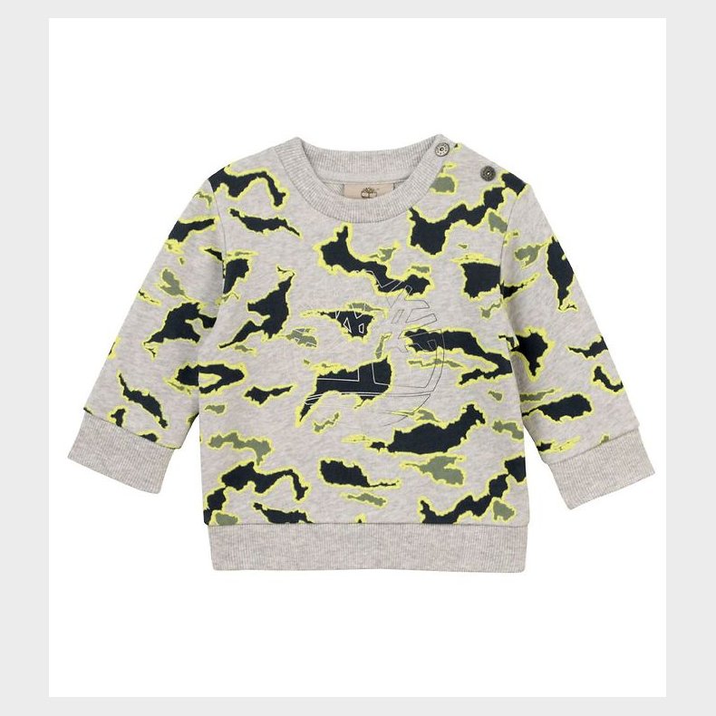 Timberland Sweatshirt - Ecosystem - Grmeleret m. Camouflage
