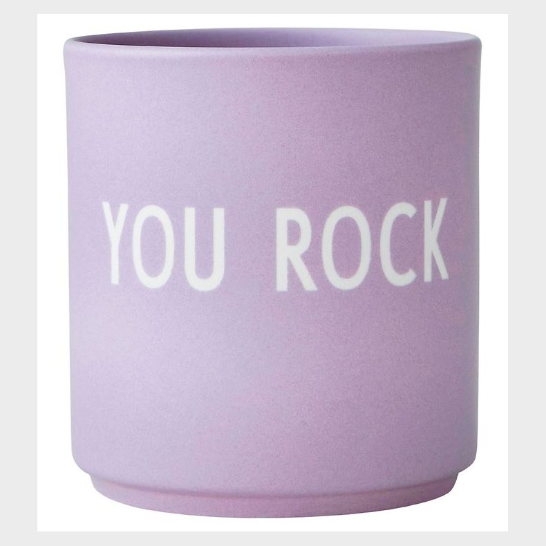 Design Letters Kop - Favourite Cups - You Rock - Lavendel