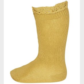 Condor Knstrmper m. Blonder - Karrygul