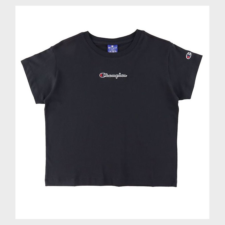 Champion Fashion T-shirt - Sort m. Logo