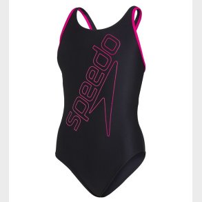 Speedo Badedragt - Boomstar Placement Flyback - Sort