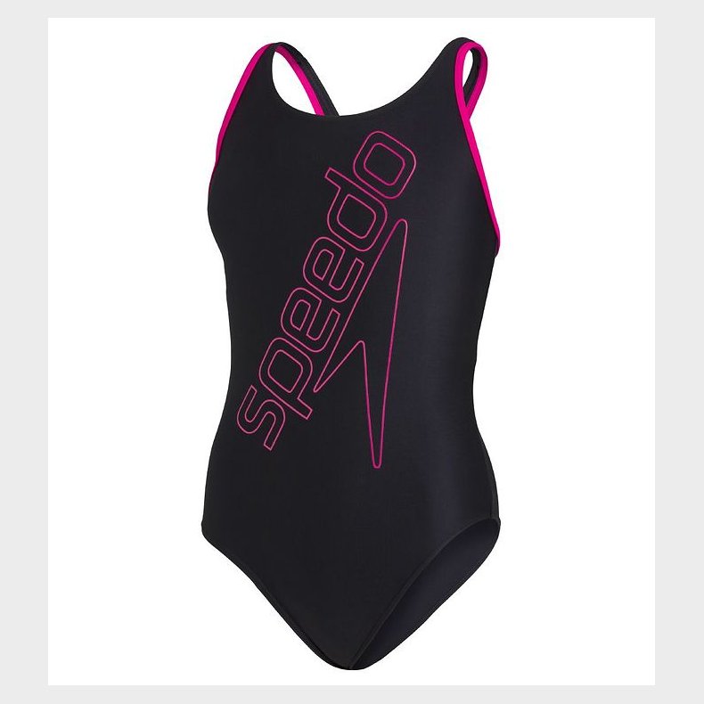 Speedo Badedragt - Boomstar Placement Flyback - Sort