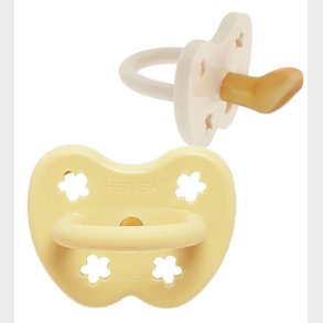 Hevea Sutter - 3-36 mdr - 2-pak - Naturgummi - Pale Butter/Milky