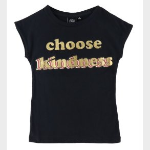 Petit by Sofie Schnoor T-Shirt - Juno - Sort m. Guld