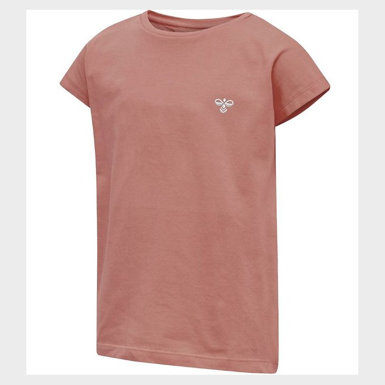 Hummel T-shirt - hmlDiza - M�rk Rosa