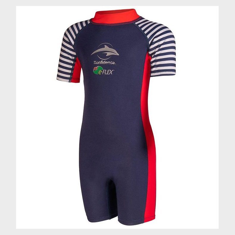 Konfidence Badeheldragt - UV50+ - Hamptons Blue Stripe