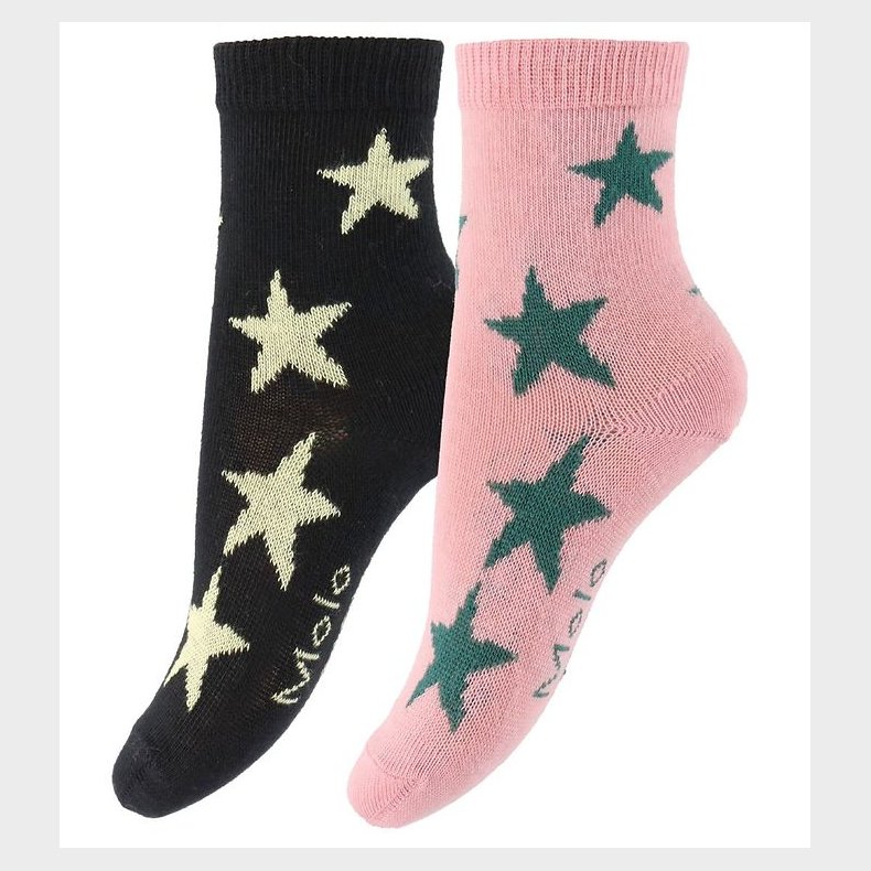 Molo Str�mper - Nesi - 2-pak - Rosenquartz