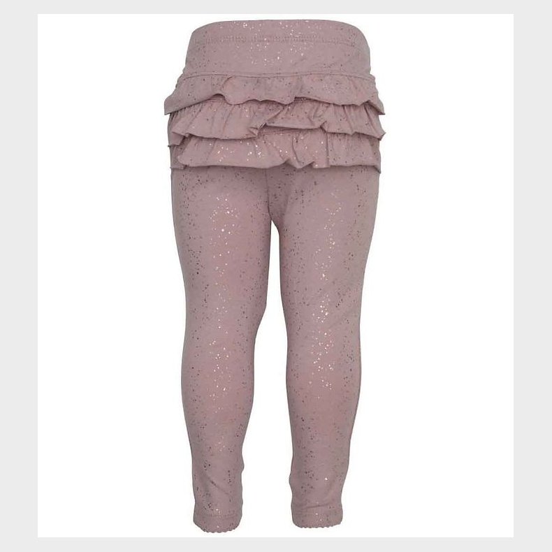 Little Wonders Leggings - Abigail - Dusty Rose Glitter