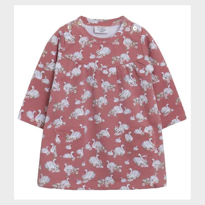 Hust and Claire Kjole - Kara - Rosa m. Svaner