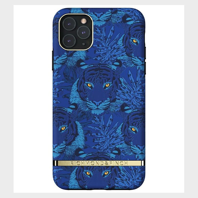 Richmond & Finch Cover - iPhone 11 Pro Max - Blue Tiger