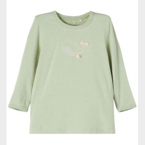Name It Bluse - NbfFelizia - Desert Sage m. Hval