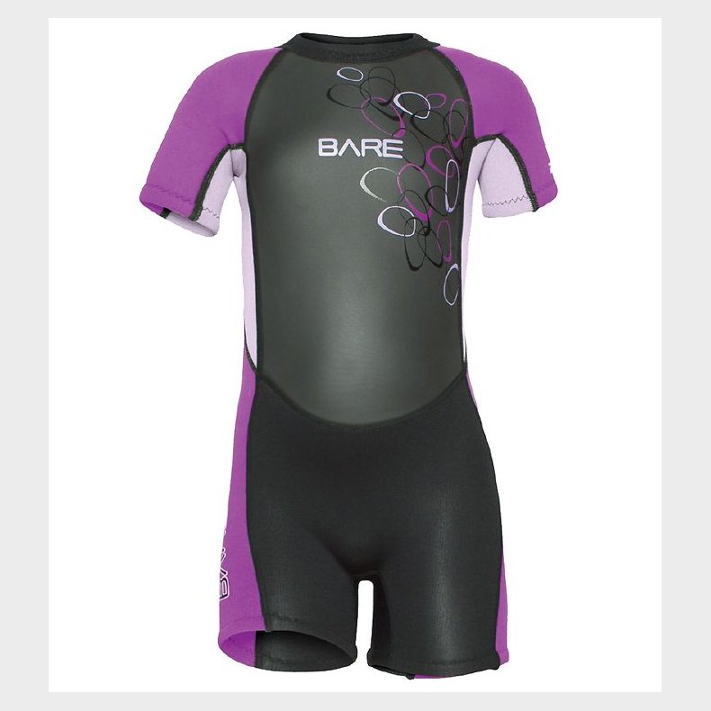 Bare Vddragt - Shorty - Tadpole - Lilla/Sort